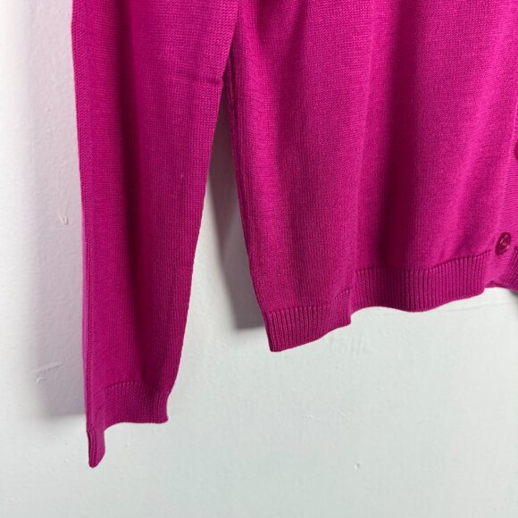 NWT Modcloth When Classic Calls Cardigan Jelly Roll Pink Size Small S NEW - Picture 6 of 13